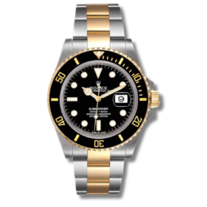 Rolex Steel and Gold Submariner Date Watch