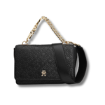 TH Monogram Chain Handle Medium Crossover Bag